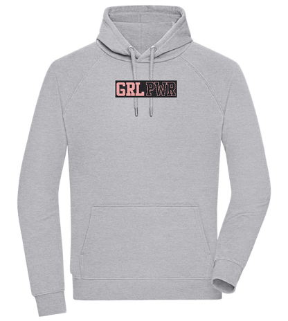 Girl Power 3 Design - Comfort unisex hoodie_ORION GREY II_front