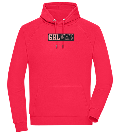 Girl Power 3 Design - Comfort unisex hoodie_RED_front