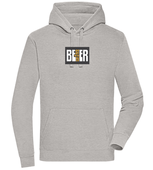 Beer Best Friend Design - Premium unisex hoodie_ORION GREY II_front