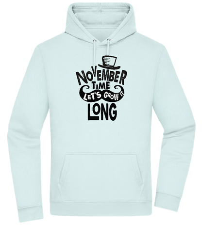 November Growth Design - Premium Essential Unisex Hoodie_ARCTIC BLUE_front