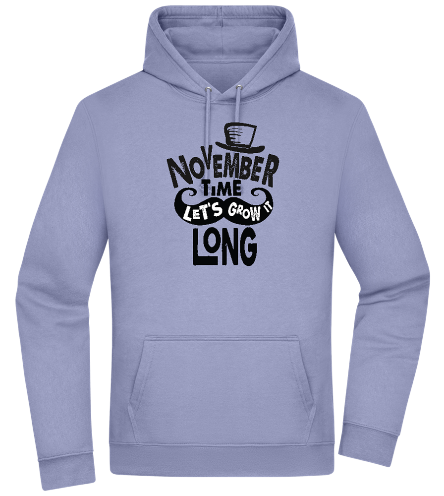 November Growth Design - Premium Essential Unisex Hoodie_BLUE_front