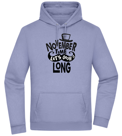 November Growth Design - Premium Essential Unisex Hoodie_BLUE_front