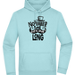 November Growth Design - Premium Essential Unisex Hoodie_POOL BLUE_front