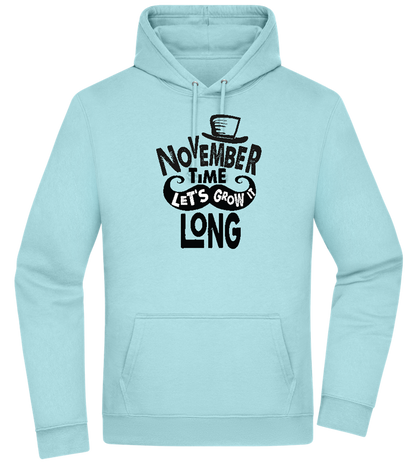 November Growth Design - Premium Essential Unisex Hoodie_POOL BLUE_front