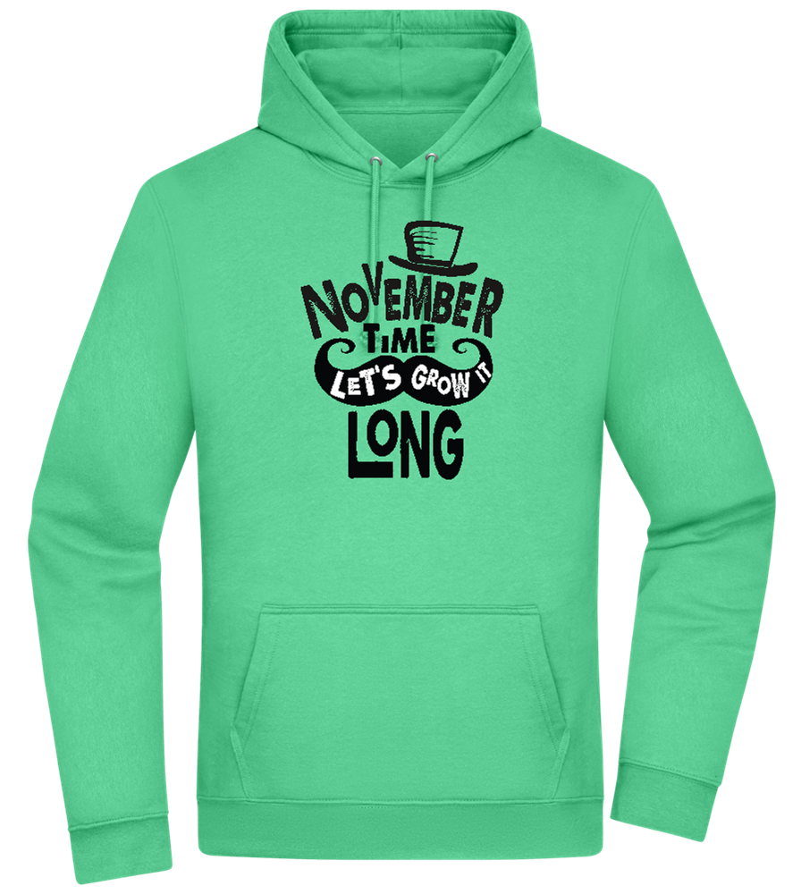 November Growth Design - Premium Essential Unisex Hoodie_SPRING GREEN_front