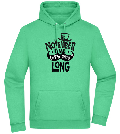 November Growth Design - Premium Essential Unisex Hoodie_SPRING GREEN_front