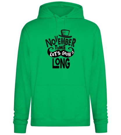 November Growth Design - Premium Essential Unisex Hoodie_SPRING GREEN_front