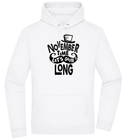 November Growth Design - Premium Essential Unisex Hoodie_WHITE_front