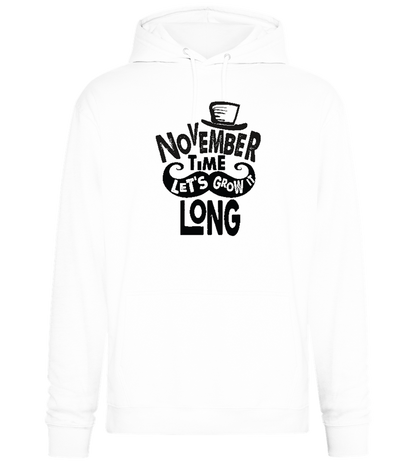 November Growth Design - Premium Essential Unisex Hoodie_WHITE_front