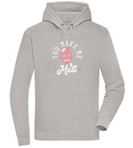 You Make Me Melt Ice Cream Design - Premium unisex hoodie