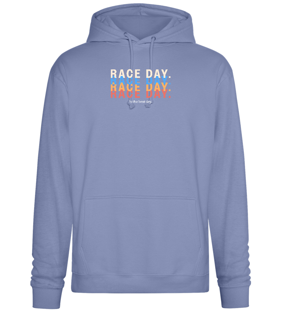 Best Day of the Week Design - Premium Essential Unisex Hoodie_BLUE_front