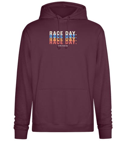 Best Day of the Week Design - Premium Essential Unisex Hoodie_BORDEAUX_front