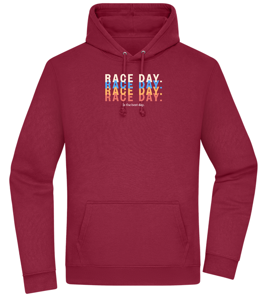 Best Day of the Week Design - Premium Essential Unisex Hoodie_BORDEAUX_front