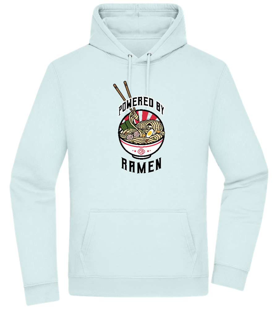 Powered by Ramen Design - Premium Essential Unisex Hoodie_ARCTIC BLUE_front