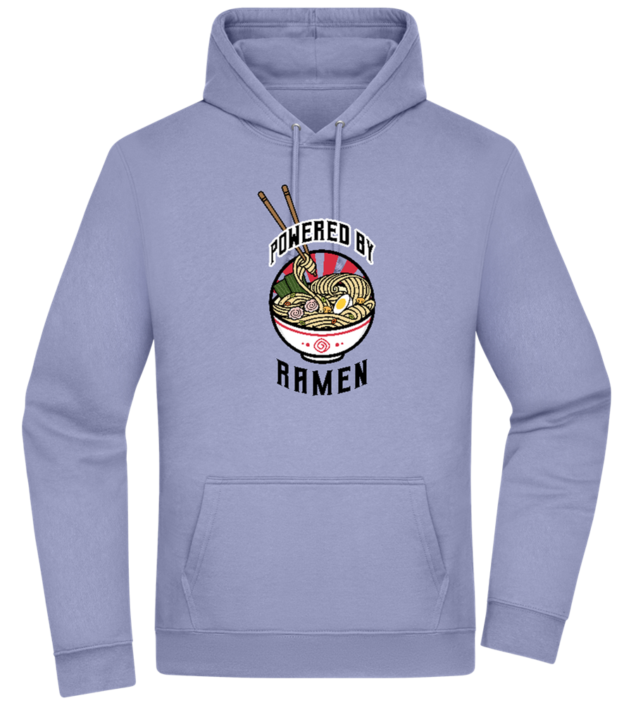 Powered by Ramen Design - Premium Essential Unisex Hoodie_BLUE_front