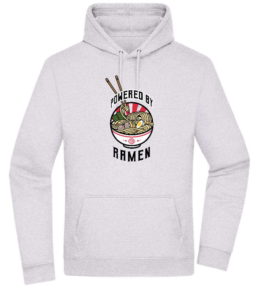 Powered by Ramen Design - Premium Essential Unisex Hoodie_ORION GREY II_front