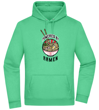 Powered by Ramen Design - Premium Essential Unisex Hoodie_SPRING GREEN_front