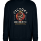 Victory Dragon Design - Comfort Essential Unisex Sweater_BLACK_front