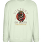 Victory Dragon Design - Comfort Essential Unisex Sweater_CREAMY GREEN_front