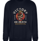 Victory Dragon Design - Comfort Essential Unisex Sweater_FRENCH NAVY_front