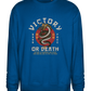 Victory Dragon Design - Comfort Essential Unisex Sweater_ROYAL_front