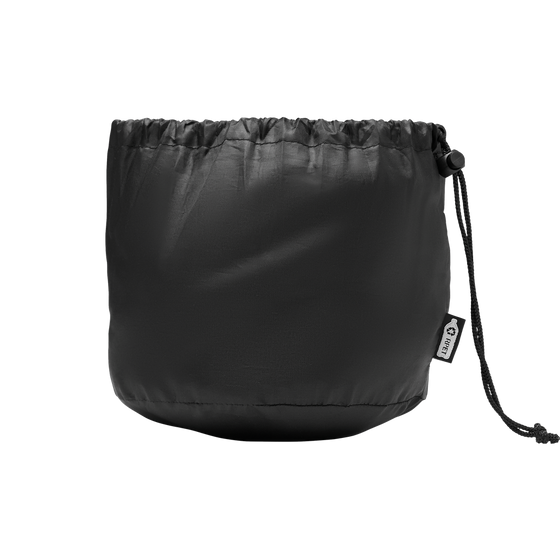 Travel Pillow with Polyester Bag_GREY_front