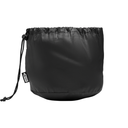 Travel Pillow with Polyester Bag_GREY_back