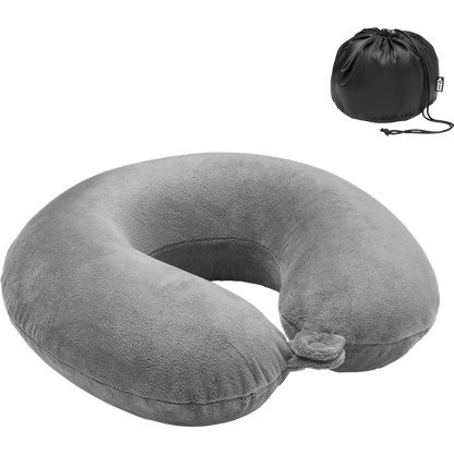 Travel Pillow with Polyester Bag_GREY_DETAILEDIMAGE_front_2