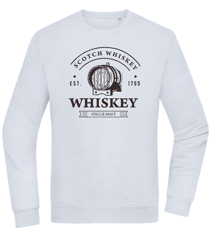 Scotch Whiskey Design - Comfort Essential Unisex Sweater_CREAMY BLUE_front