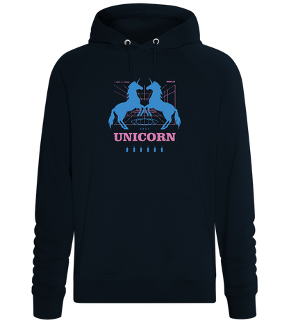 Unicorn Apparel 2023 Design - Comfort unisex hoodie_BLACK_front