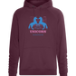 Unicorn Apparel 2023 Design - Comfort unisex hoodie_BORDEAUX_front