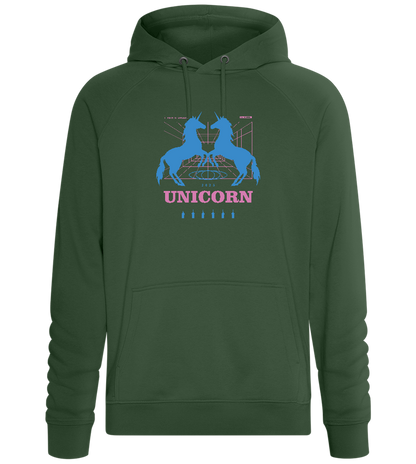 Unicorn Apparel 2023 Design - Comfort unisex hoodie_GREEN BOTTLE_front