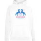 Unicorn Apparel 2023 Design - Comfort unisex hoodie_WHITE_front