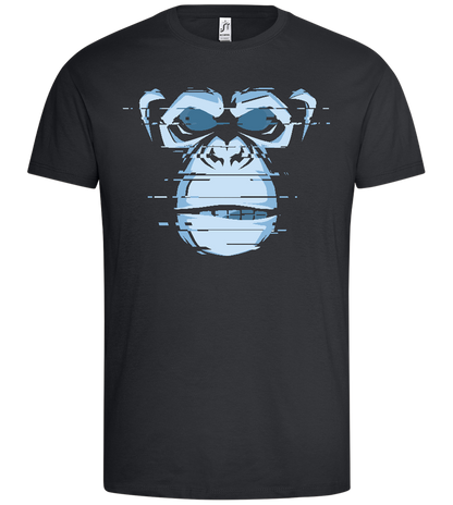 Monkey Design - Premium men's t-shirt_DARK GRAY_front