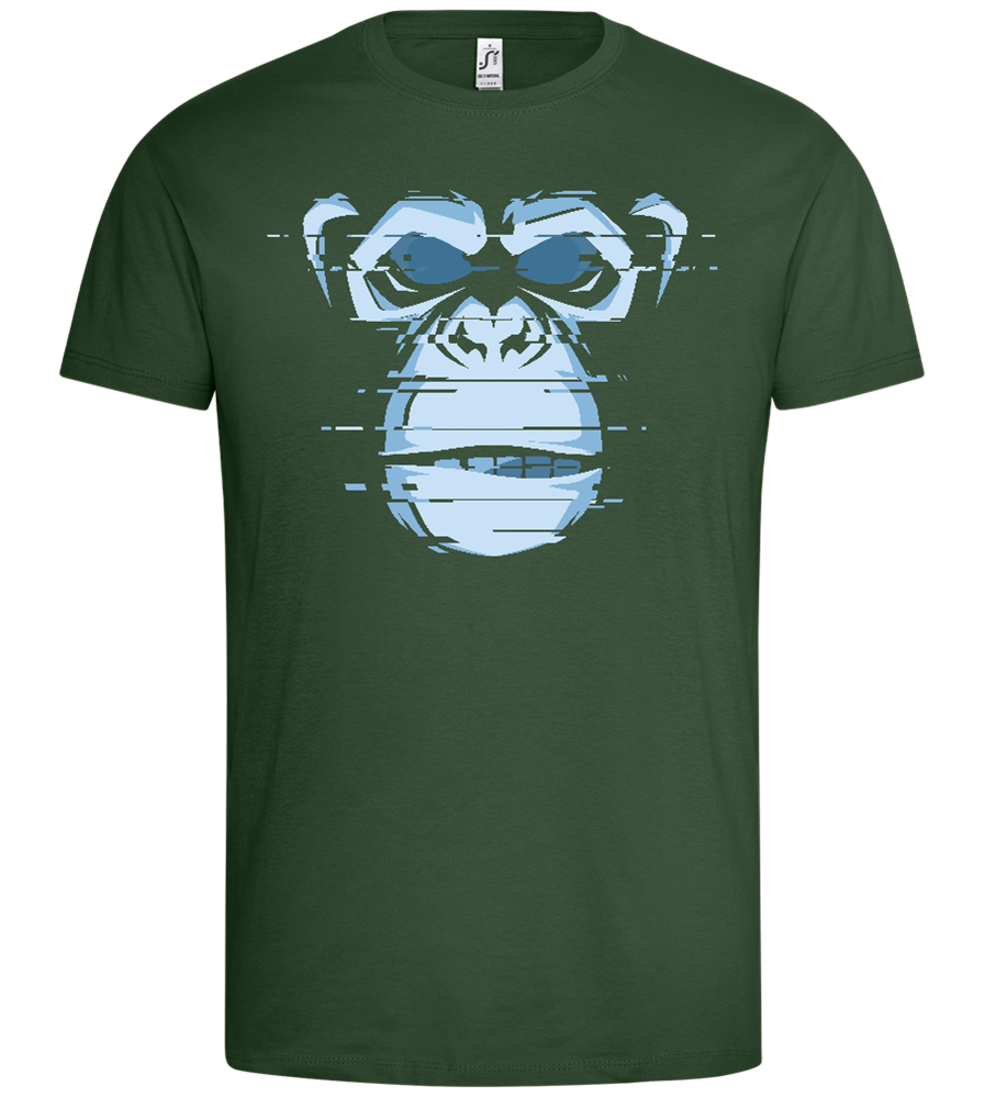 Monkey Design - Premium men's t-shirt_GREEN BOTTLE_front