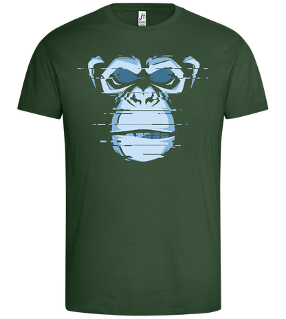 Monkey Design - Premium men's t-shirt_GREEN BOTTLE_front