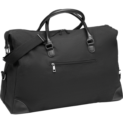 Weekend Bag in Canvas_BLACK_DETAILEDIMAGE_front_1