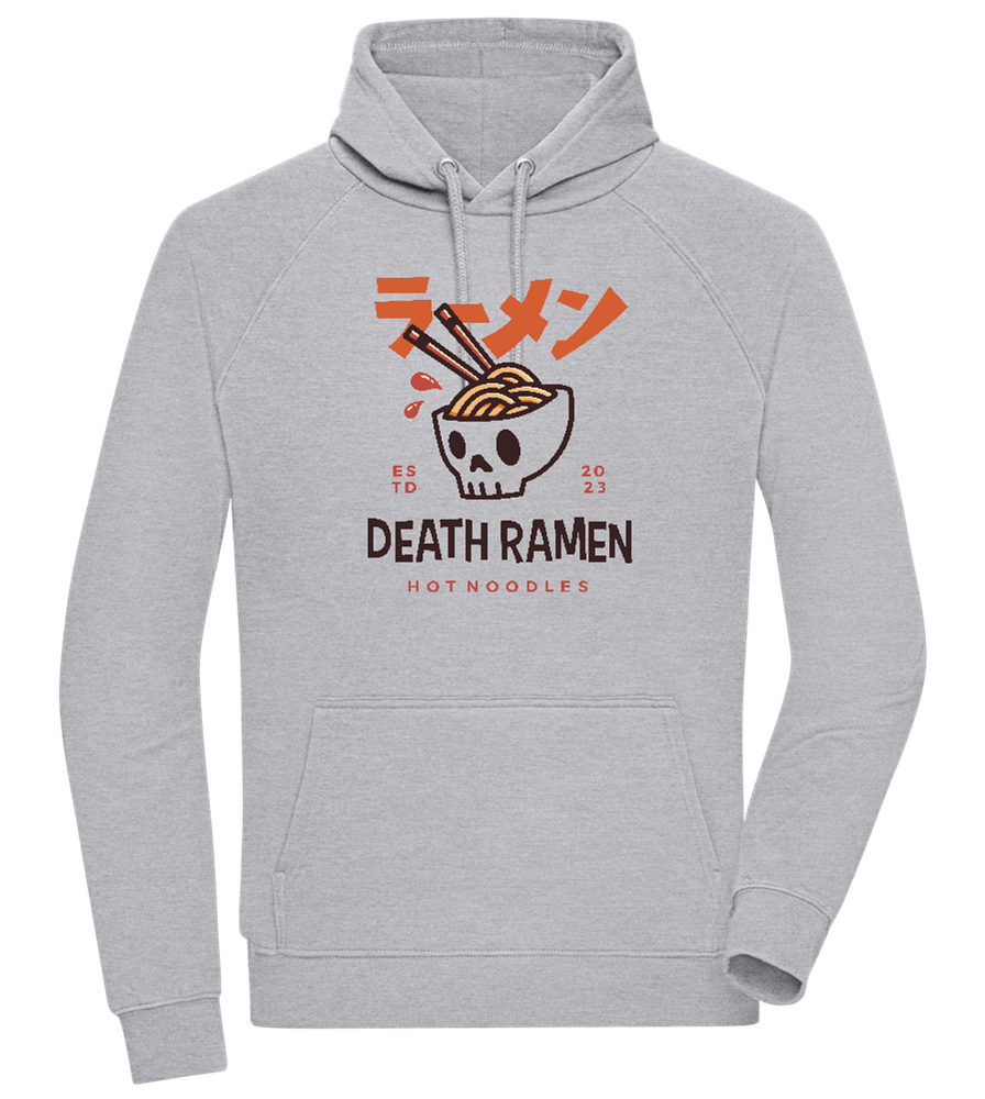 Death Ramen Food Design - Comfort unisex hoodie_ORION GREY II_front