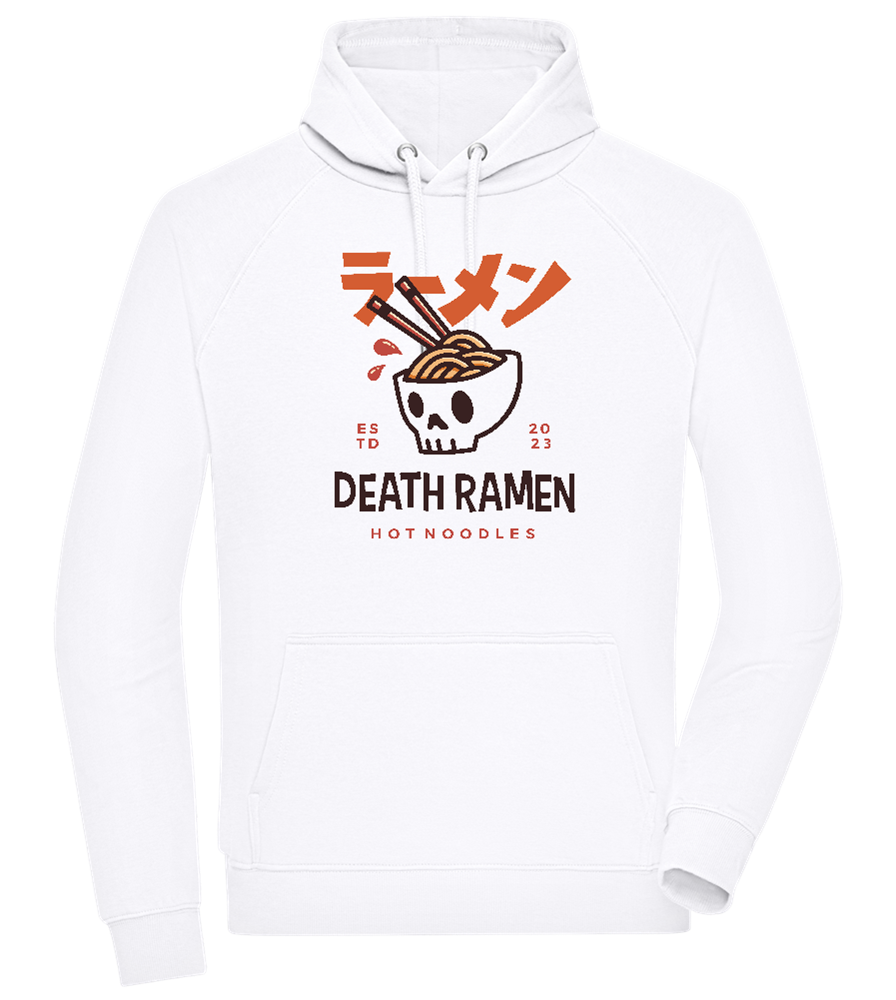 Death Ramen Food Design - Comfort unisex hoodie_WHITE_front