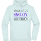 Abschluss '24 Hartz IV Design - Premium Essential Unisex Hoodie_ARCTIC BLUE_front