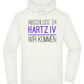 Abschluss '24 Hartz IV Design - Premium Essential Unisex Hoodie_CREAMY GREEN_front