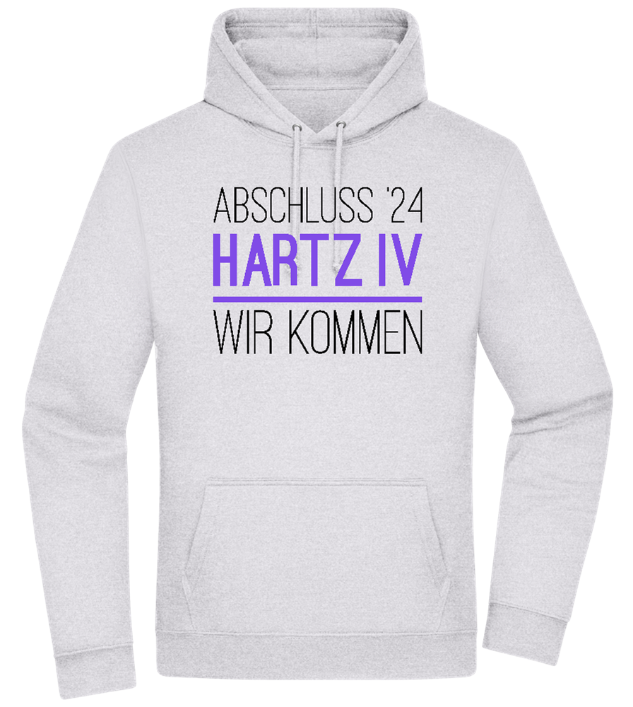 Abschluss '24 Hartz IV Design - Premium Essential Unisex Hoodie_ORION GREY II_front