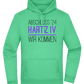 Abschluss '24 Hartz IV Design - Premium Essential Unisex Hoodie_SPRING GREEN_front