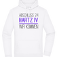 Abschluss '24 Hartz IV Design - Premium Essential Unisex Hoodie_WHITE_front