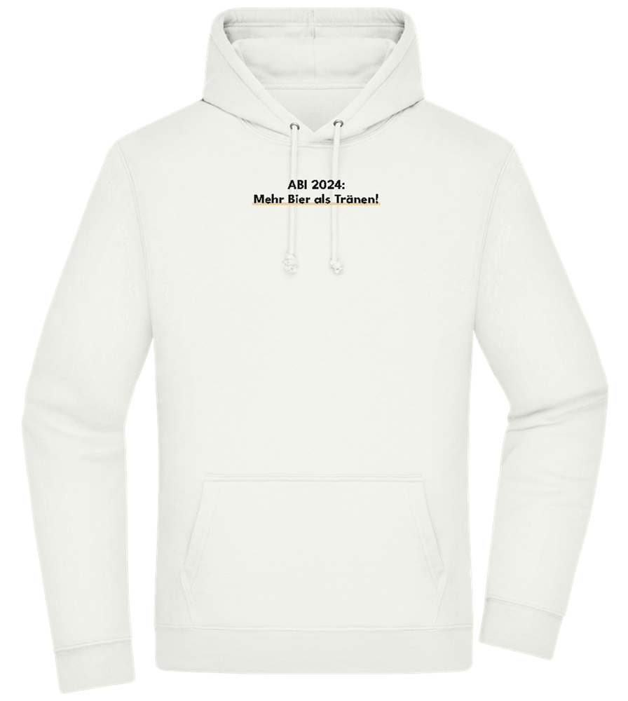 Mehr Bier Als Tränen Design - Premium Essential Unisex Hoodie_CREAMY GREEN_front