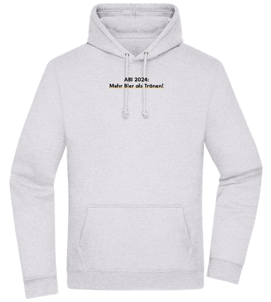 Mehr Bier Als Tränen Design - Premium Essential Unisex Hoodie_ORION GREY II_front