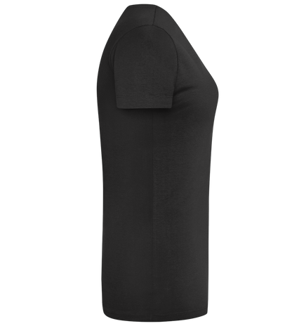 Not Being in Paris Design - Comfort women's t-shirt_DEEP BLACK_right