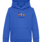 Best Friends Ever Food Design - Comfort Kids Hoodie_ROYAL_front