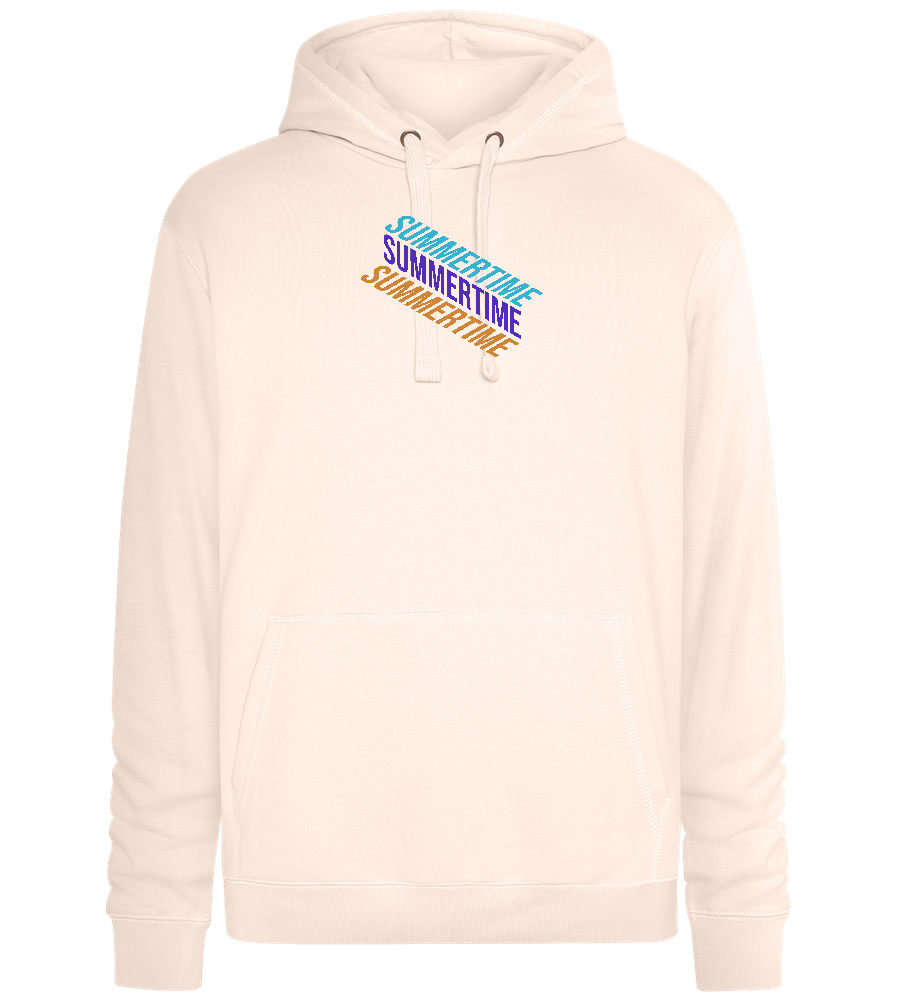 Summertime Design - Premium unisex hoodie_LIGHT PEACH ROSE_front