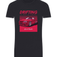 Drifting Not A Crime Design - Basic Unisex T-Shirt_FRENCH NAVY_front